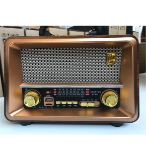 Everton Rt-817  Bluetooth Fm-Usb-Tf-Aux Şarjlı Nostaljik Radyo