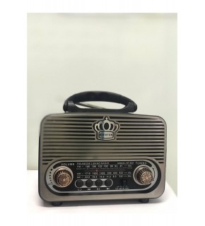 Everton Rt-830 Güneş Enerjili Panelli Bluetooth Fm-usb-Tf Card-Aux Nostaljik Radyo