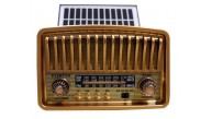 Everton Rt-852  Bluetooth Fm-Usb-Tf-Aux Şarjlı Nostaljik Radyo Güneş Panelli