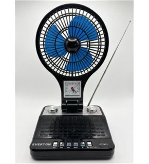 EVERTON RT-951  Bluetooth Fm-Usb-Tf-Aux Şarjlı, Fanlı  Nostaljik Radyo