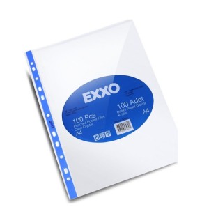 Exxo Poşet Dosya Kristal A4 (1 Adet)