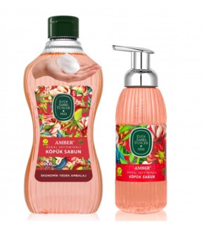 Eyüp Sabri Tuncer 1,5 lt+500 ml Amber Doğal Zeytinyağlı Köpük Sabun
