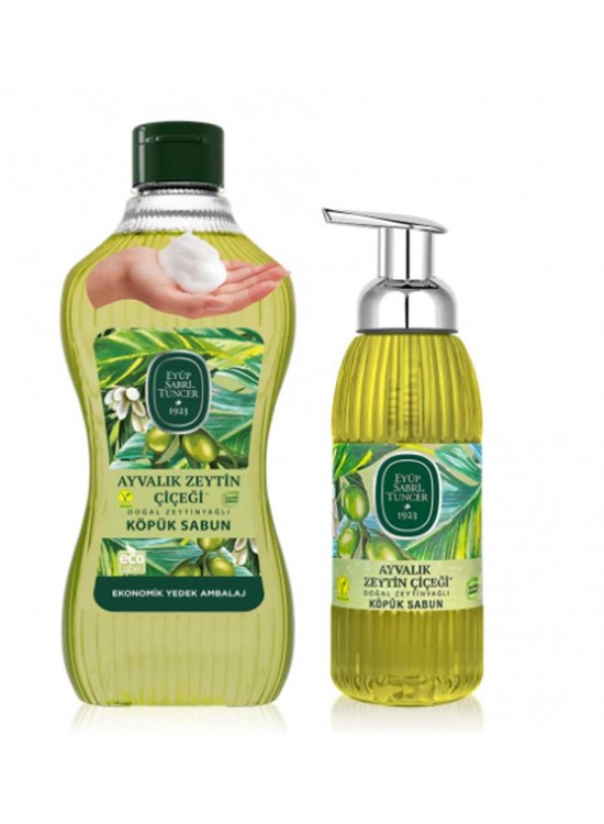 Eyüp Sabri Tuncer 1,5 lt+500 ml Ayvalık Zeytin Çiçeği  Köpük Sabun