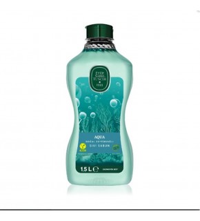 Eyüp Sabri Tuncer 1,5lt  Aqua Doğal Zeytin Yağlı Sıvı Sabun  Pet Şişe