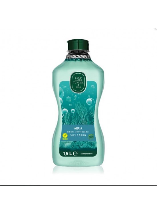 Eyüp Sabri Tuncer 1,5lt Aqua Doğal Zeytin Yağlı Sıvı Sabun Pet Şişe Eyüp Sabri Tuncer 1,5lt Aqua Doğal Zeytin Yağlı Sıvı Sabun Pet Şişe