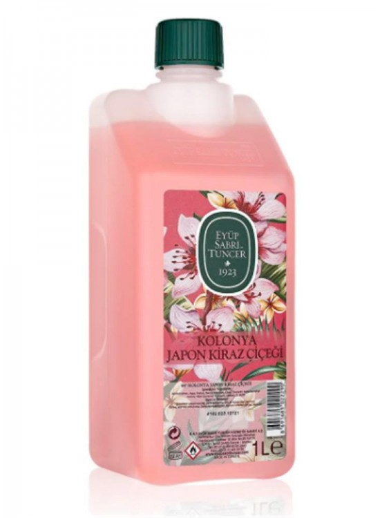 Eyüp Sabri Tuncer 1lt Japon Kiraz Çiçeği Kolonyası Kilit Kapaklı Eyüp Sabri Tuncer 1lt Japon Kiraz Çiçeği Kolonyası Kilit Kapaklı