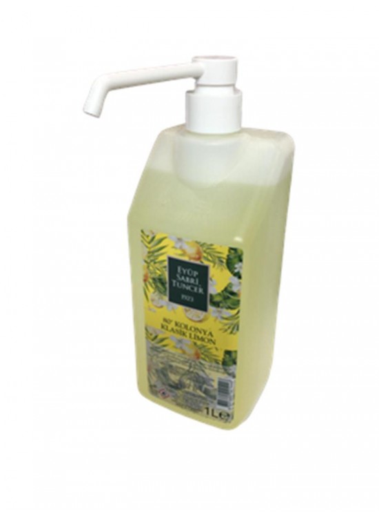 Eyüp Sabri Tuncer 1lt Pet Pompalı Limon Kolonyası Eyüp Sabri Tuncer 1lt Pet Pompalı Limon Kolonyası