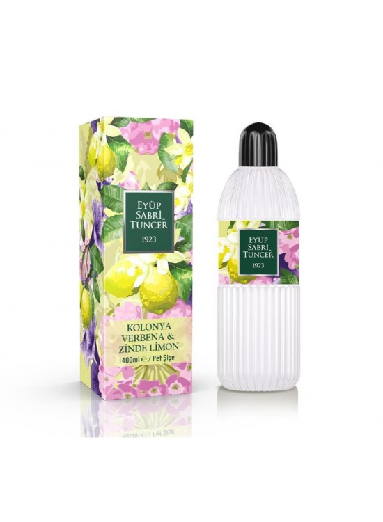 Eyüp Sabri Tuncer 400ml Pet Verbena & Zinde Limon Kolonyası Eyüp Sabri Tuncer 400ml Pet Verbena & Zinde Limon Kolonyası