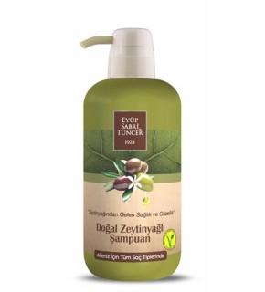 Eyüp Sabri Tuncer 600ml Şampuan Doğal Zeytinyağlı Pet Şişe