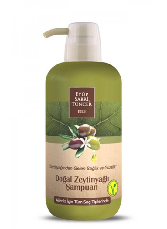Eyüp Sabri Tuncer 600ml Şampuan Doğal Zeytinyağlı Pet Şişe