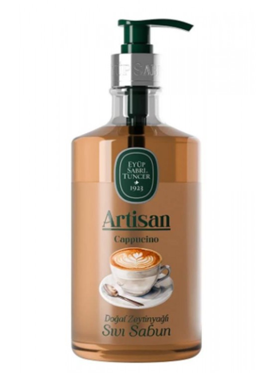 Eyüp Sabri Tuncer Artisan Cappucino 600ml Doğal Zeytinyağlı Sıvı Sabun Eyüp Sabri Tuncer Artisan Cappucino 600ml Doğal Zeytinyağlı Sıvı Sabun