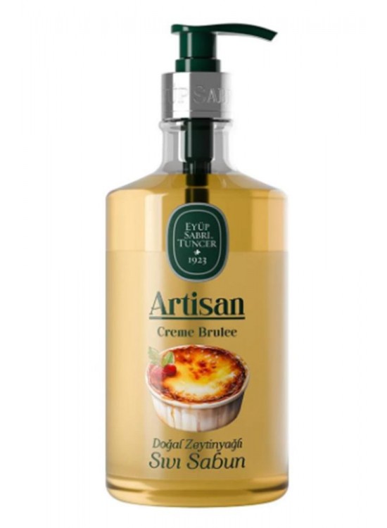 Eyüp Sabri Tuncer Artisan Creme Brulee 600ml Doğal Zeytinyağlı Sıvı Sabun