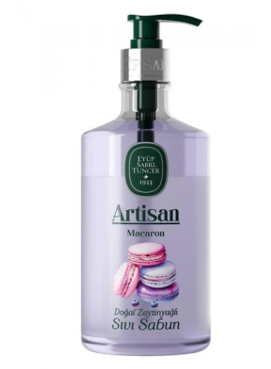 Eyüp Sabri Tuncer Artisan  Macaron 600ml Doğal Zeytinyağlı Sıvı Sabun