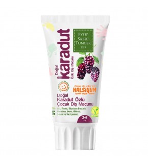 Eyüp Sabri Tuncer Doğal Karadut Özlü Diş Macunu 2-6 yaş arası 60ml