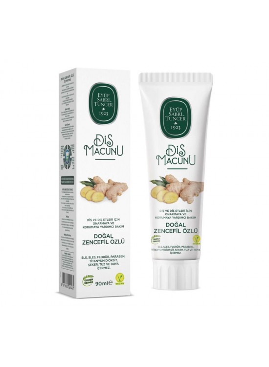 Eyüp Sabri Tuncer Doğal Zencefil Özlü Macunu 90ml Eyüp Sabri Tuncer Doğal Zencefil Özlü Macunu 90ml