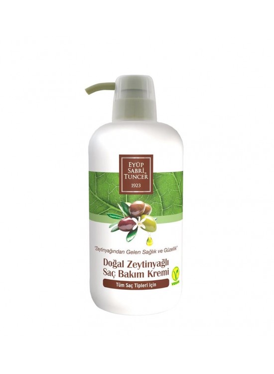 Eyüp Sabri Tuncer Doğal Zeytin Yağlı Saç Kremi 600ml Eyüp Sabri Tuncer Doğal Zeytin Yağlı Saç Kremi 600ml