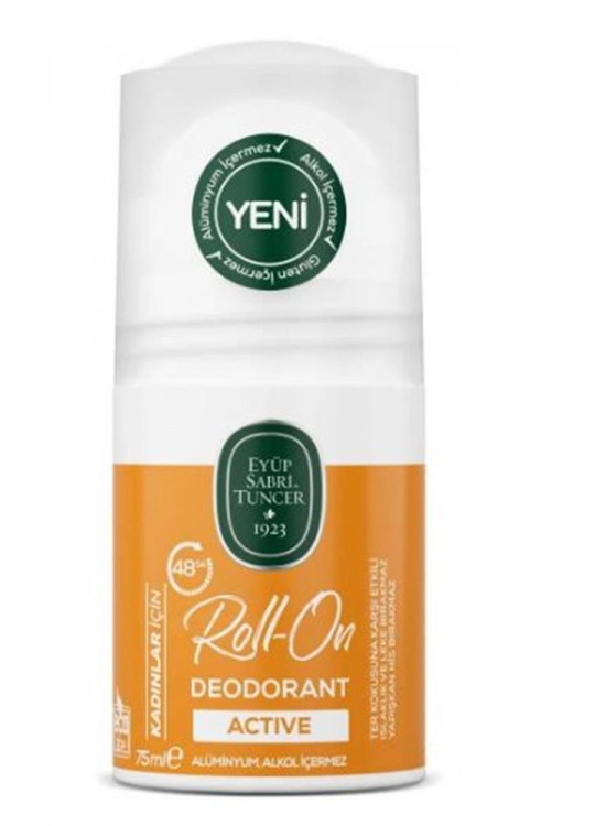 Eyüp Sabri Tuncer Roll-on Deodorant -Aktif Kadın 75ml