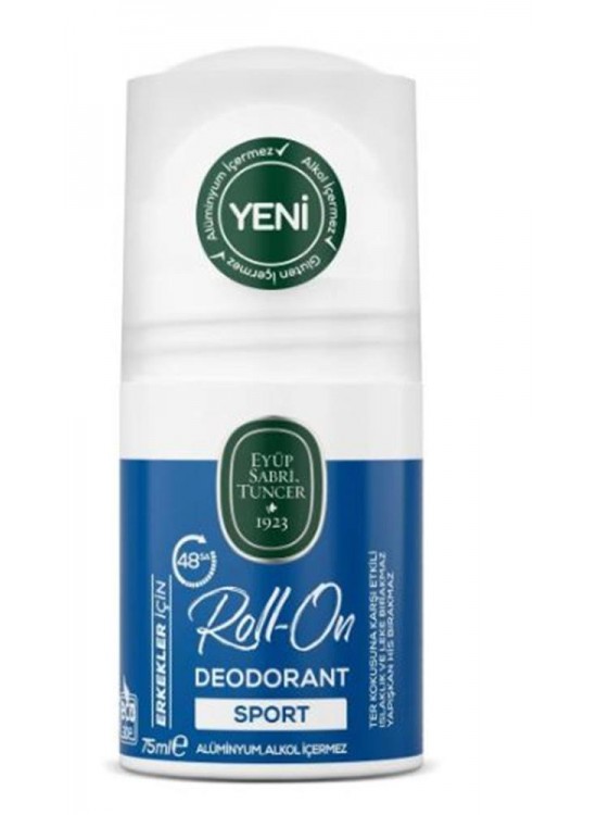 Eyüp Sabri Tuncer Roll-on Deodorant -Sport  Erkek 75ml
