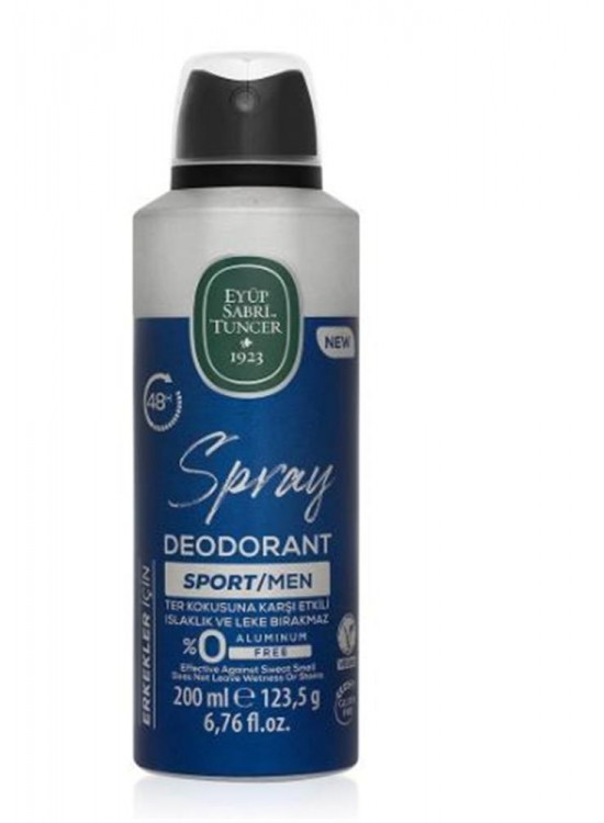 Eyüp Sabri Tuncer Sport - Erkek Sprey Deodorant 200 ml Eyüp Sabri Tuncer Sport - Erkek Sprey Deodorant 200 ml