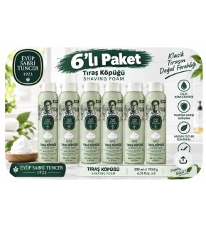 Eyüp Sabri Tuncer Tıraş Köpüğü No:3 - 200 ml 6lı Paket