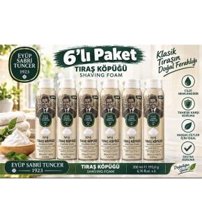Eyüp Sabri Tuncer Tıraş Köpüğü No:4 - 200 ml 6lı Paket