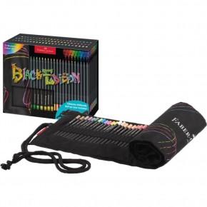 Faber Boya Kalemi Black Edition Rulo 72 Li 5171116418000