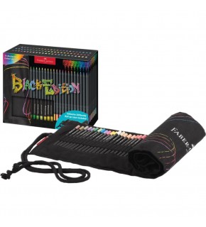 Faber Boya Kalemi Black Edition Rulo 72 Li 5171116418000