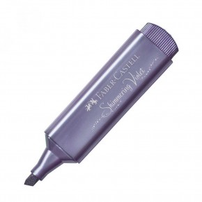 Faber-Castell 1546 Fosforlu Kalem Metalik Mor (1 Adet)