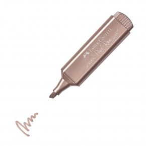 Faber-Castell 1546 Fosforlu Kalem Metalik Rose (1 Adet)