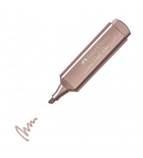 Faber-Castell 1546 Fosforlu Kalem Metalik Rose (1 Adet)