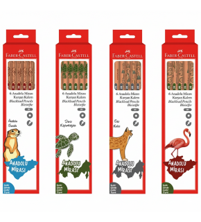 Faber-Castell Anadolu Mirası 2B Kurşun Kalem (1 Adet)