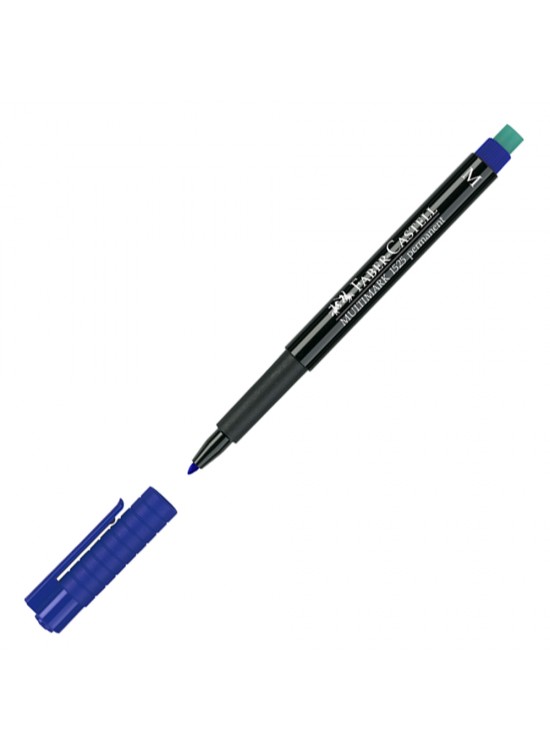 Faber-Castell Asetat Kalemi Permanent M Seri Mavi 15 25 51 (1 Adet)