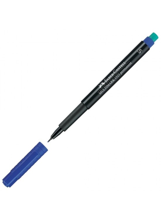 Faber-Castell Asetat Kalemi Permanent S Seri Mavi 15 23 51 (1 Adet) Faber-Castell Asetat Kalemi Permanent S Seri Mavi 15 23 51 (1 Adet)