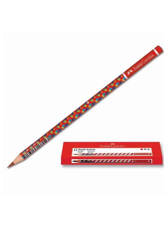 Faber-Castell Başlık Kalemi Bubble Kırmızı (1 Adet)