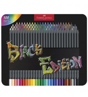Faber-Castell Black Edition Boya Kalemi 100 Lü 517 1116 490