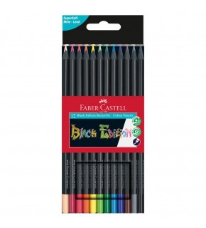 Faber-Castell Boya Kalemi Black Edition 12 Renk 5171 116012