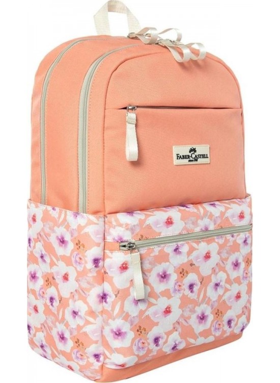 Faber-Castell Flower Sırt Çantası Turuncu