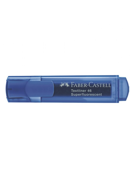 Faber-Castell Fosforlu Kalem 1546 Şeffaf Gövde Mavi 5030154652000 (1 Adet) Faber-Castell Fosforlu Kalem 1546 Şeffaf Gövde Mavi 5030154652000 (1 Adet)