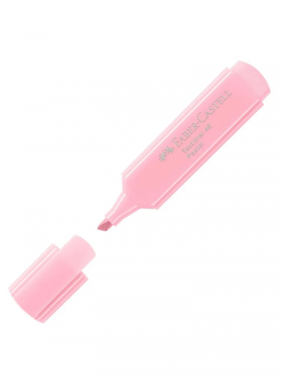 Faber-Castell Fosforlu Kalem 46 Pastel Açık Pembe 5030154692000 (1 Adet)