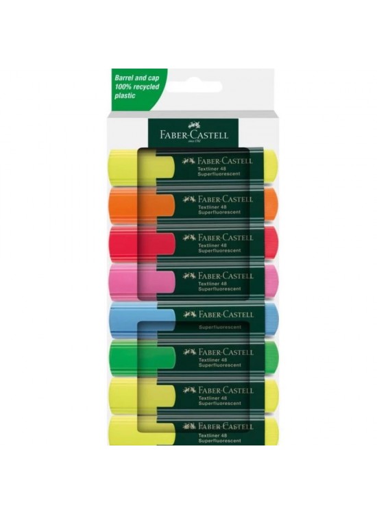 Faber-Castell Fosforlu Kalem 8 Lİ 48