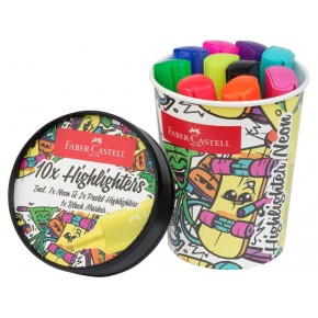 Faber-Castell Fosforlu Kalem Ice Cream Neon 10X 5030254695000