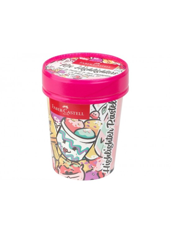 Faber-Castell Fosforlu Kalem Ice Cream Pastel 10X 5030254696000