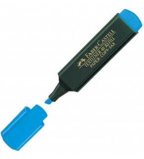 Faber-Castell Fosforlu Kalem Mavi 15 48 51 (1 Adet)