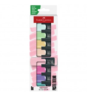 Faber-Castell Fosforlu Kalem Mini Textliner Pastel 8x