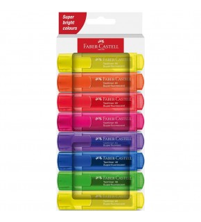 Faber-Castell Fosforlu Kalem Şeffaf 8 Lİ 46