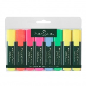 Faber-Castell Fosforlu Kalem Yeşil Gövde 8 Li 5038 154862