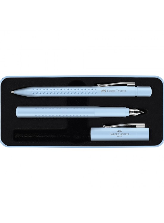 Faber-Castell Grip 2011 Hediye Seti Gök Mavisi