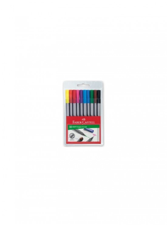 Faber-Castell Grip Finepen 0,4 Mm 10 lu 151610