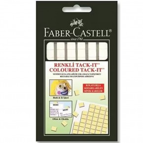 Faber-Castell Hamur Yapıştırıcı Tack-it 50 Gr Beyaz 5130 187064 (1 Adet)