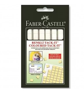 Faber-Castell Hamur Yapıştırıcı Tack-it 50 Gr Beyaz 5130 187064 (1 Adet)